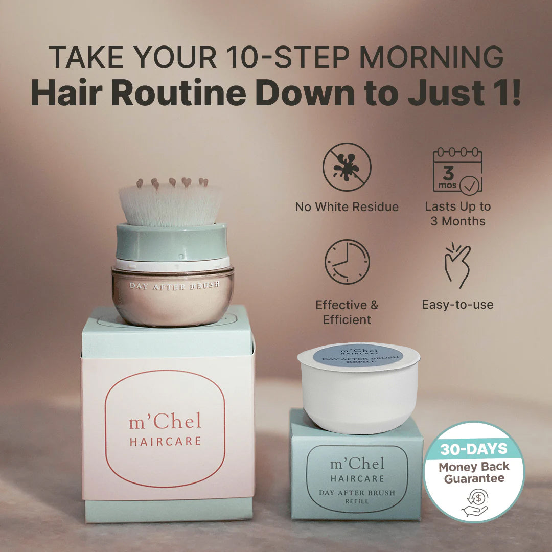 Day After™ Brush + Refill Bundle Clean Dry Shampoo with Free Gift m