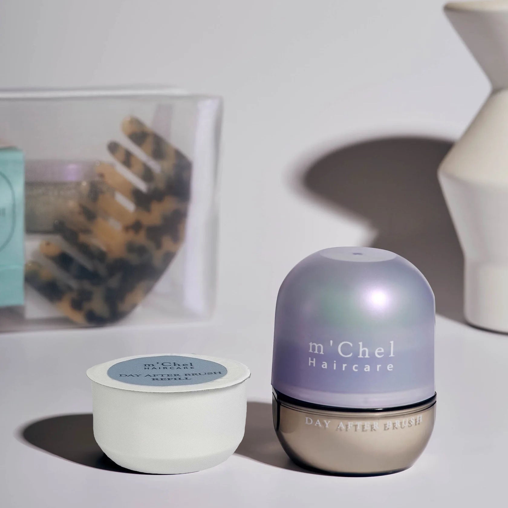 Day After™ Brush + Refill Bundle Clean Dry Shampoo m'Chel Haircare
